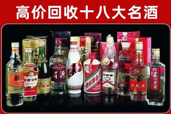 定西市岷县回收老酒